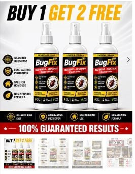 Bed Bug Killer Spray 100ml (Pack of 3)