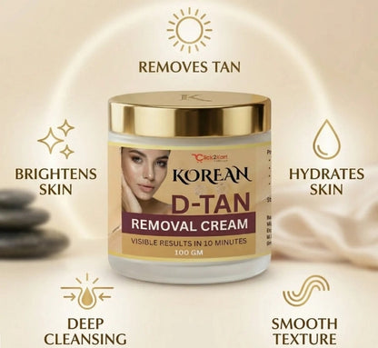 Korean D-Tan Removal Cream (Pack of 2)