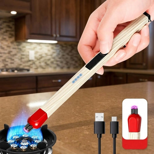 Electric Matchstick Lighter – Rechargeable USB Type-C (Pack of 1)