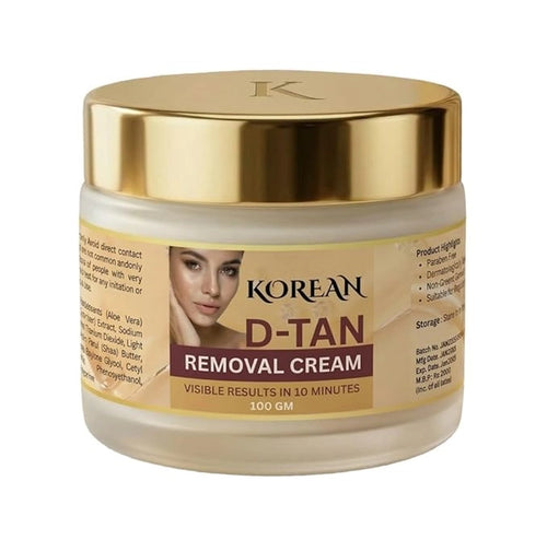 Korean D-Tan Removal Face Cream ( Pack of 2)